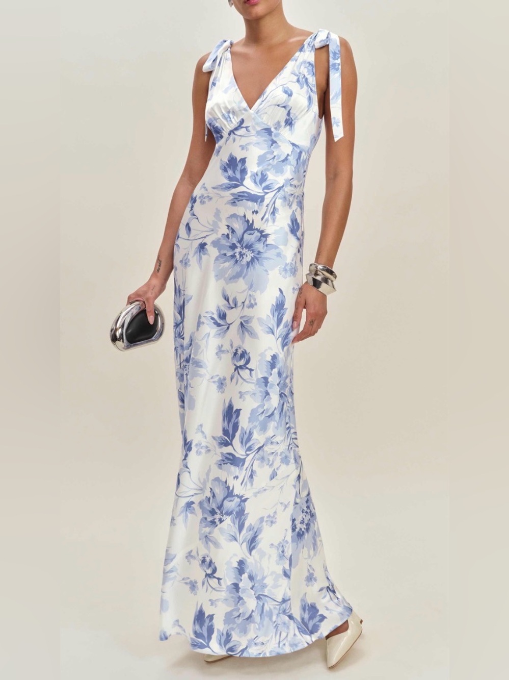 Reformation Pernille Silk Dress NEW NWT
